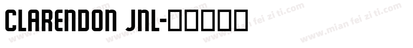clarendon jnl字体转换